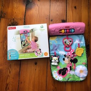 Disney Baby Minnie Mouse Activity Play Wall